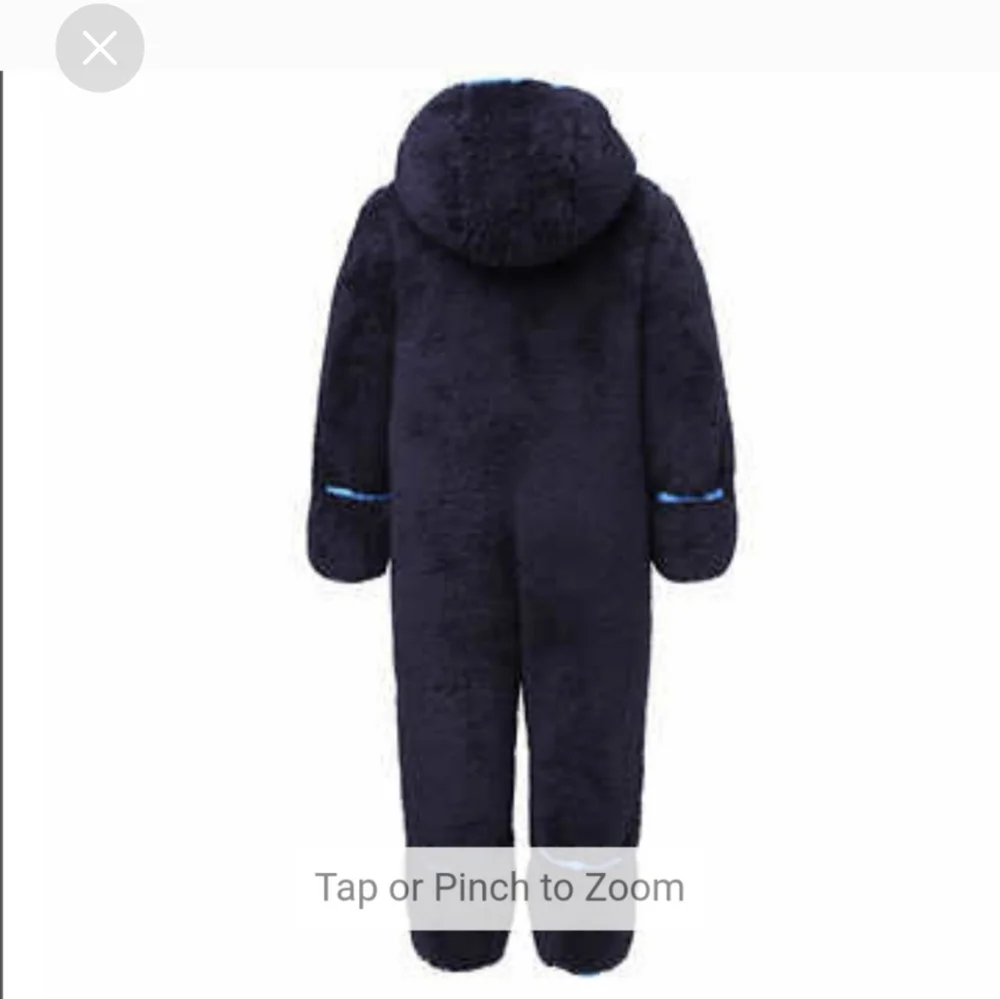 Snozu Infant 2-piece Fleece Set, Blue nwt 9-12m